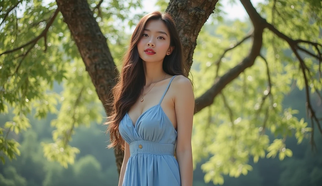 a close up of a woman in a waterfall, korean girl, gorgeous young korean woman, beautiful south korean woman, korean woman, beautiful young korean woman, korean women's fashion model, photo of slim girl model, attractive pose, floral dress, skinny waist and thick hips, jaeyeon nam, tattoo girl, light red hair, verybadimagenegative_v1.3, ng_deepnegative_v1_75t, (ugly face:0.8),cross-eyed,sketches, (worst quality:2), (low quality:2), (normal quality:2), lowres, normal quality, ((monochrome)), ((grayscale)), skin spots, acnes, skin blemishes, bad anatomy, DeepNegative, facing away, tilted head, {Multiple people}, lowres, bad anatomy, bad hands, text, error, missing fingers, extra digit, fewer digits, cropped, worstquality, low quality, normal quality, jpegartifacts, signature, watermark, username, blurry, bad feet, cropped, poorly drawn hands, poorly drawn face, mutation, deformed, worst quality, low quality, normal quality, jpeg artifacts, signature, watermark, extra fingers, fewer digits, extra limbs, extra arms,extra legs, malformed limbs, fused fingers, too many fingers, long neck, cross-eyed,mutated hands, polar lowres, bad body, bad proportions, gross proportions, text, error, missing fingers, missing arms, missing legs, extra digit, extra arms, extra leg, extra foot, ((repeating hair))