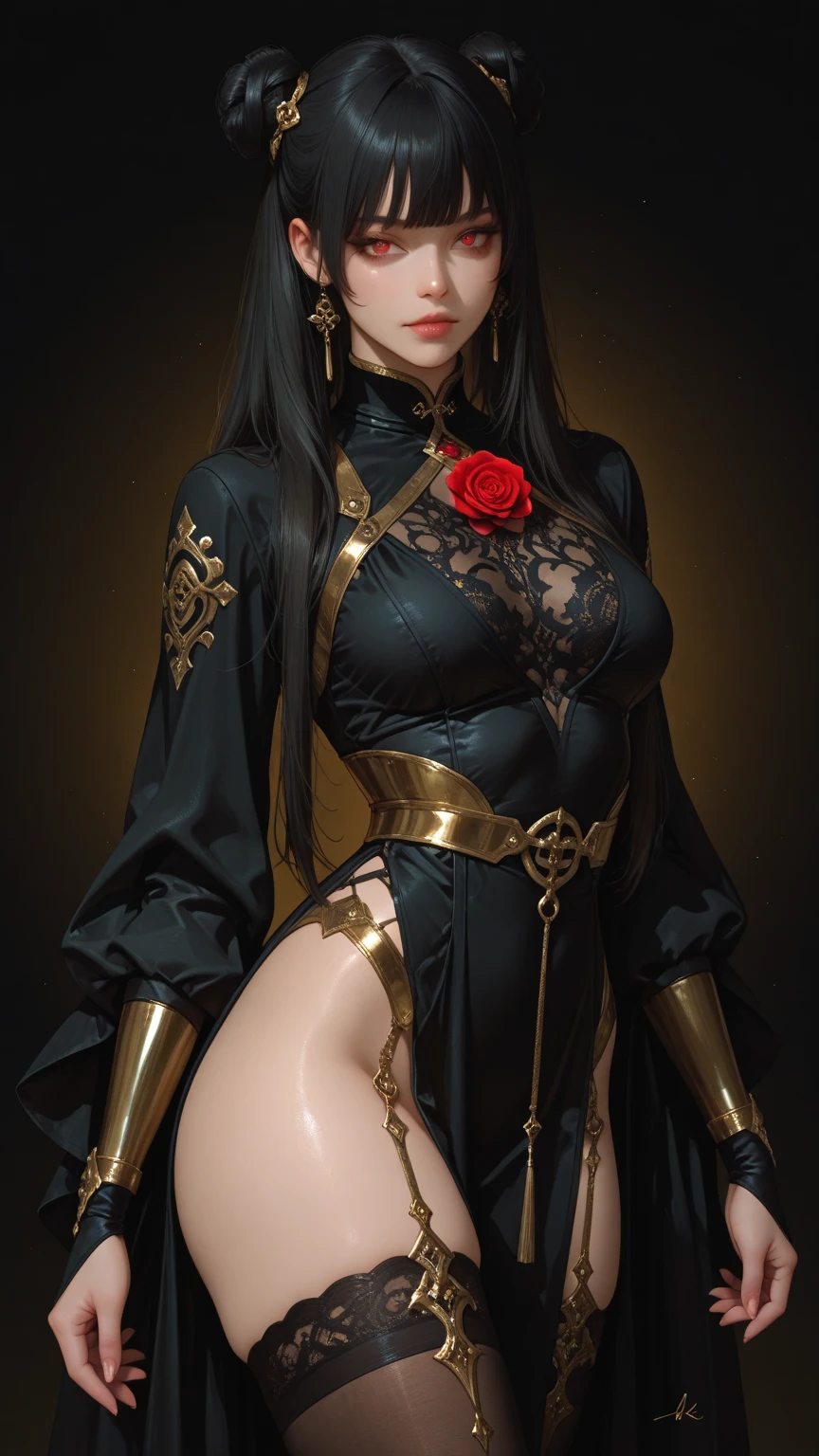 {mulher super detalhada no estilo anime},{cabelos ultra detalhados com um leve efeito de brilho},{olhos, boca, e nariz com super detalhe de fidelidade},{corpo perfeito e ultra detalhado},{Futuristic style sticky clothing with effects of various colors and prints super detailed and intricate tattoo style},{bracelets on the arms of grafiato in black colors ,cinza e branco ultra detalhados},{serious and sensual face}