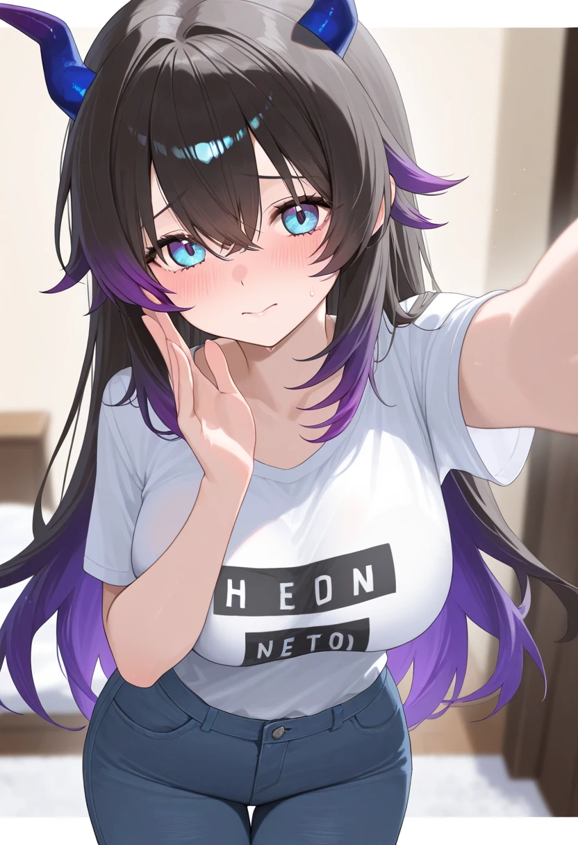(masterpiece, Highest quality, Highest quality, Official Art, beautifully、aesthetic:1.2), (2 girls:1.8), Cinema Lighting、(Key Light:Front 45 degree angle, Subsidy light、Backlight、Shadow、Blue and orange color palette), Accurate human body、Someone knowledgeable、Correct five-finger、RAW Photos、 4K - ultra-vivid、Highest quality, masterpiece, Ultra-high resolution, (reality: 1.4), 1 girl、/Pink long hair/、(((/Black and purple super shiny latex panties/)))、((( , /Wearing black sunglasses,White shirt/ , high school girl、Pleated skirt , Cleavage ,Oilskin)))、(Shiny body: 1.5)、 Be embarrassed、(Ahegao:1.5)、((/Black Mask/))、Full of embarrassment、Sexy pose、((vapor))、/break/, On the bed in a love hotel、(((/Pink lighting/)))、dim, Nasty room、Desaturation in the room (((Oilskin,Glowing Skin、Realistic skin texture、Beautiful skin in every detail、Shiny skin、Shiny skin)))、 Upper Body Shot, Low camera angle, Written boundary depth, Focus on the center, Fine Eyes, Perfect face and eyes、 1 girl、 17 years old, (Goth Makeup), (White skin), (T-shirt and skirt), (Show below ), (Fishnet tights), (Belly Button Jewelry), (Earrings), (Earringsのついた唇), /Purple eyes/, /Short black emo hair/, (Big Breasts), (8K), (wallpaper), (Dynamic Lighting), (Detailed face and eyes:1.2)、Short skirt、Low-cut platform boots and oversized shirts、Off the shoulder, /break/