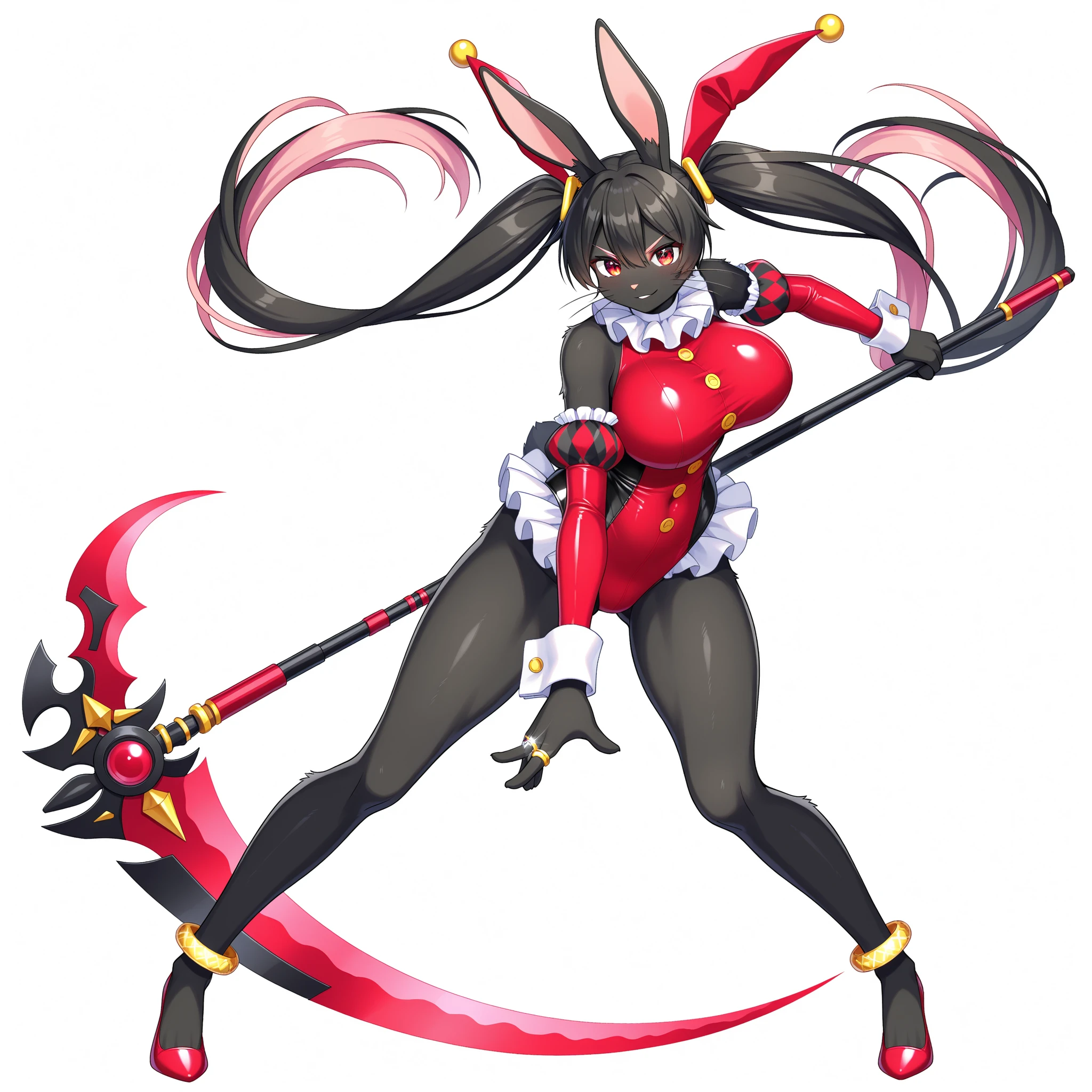 (best quality, masterpiece:1), furry, female, 1girl, anthro, angeldust, 4 arms, white striped suit, thigh boots, gold tooth, huge chest tuft, choker, bowtie, looking at viewer, red gloves, grin, sharp teeth, strip club, pole dancing, hourglass figure, thick thighs, bubble butt, wide hips, undressing,