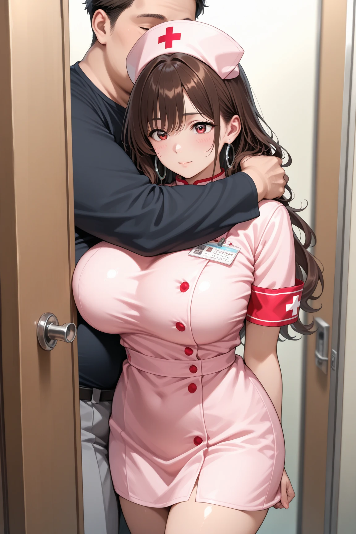 Photo of a hot and sexy tall Lucy Pinder NURSE with a small son (Shota) having sex in a hospital , A nine-year-old boy penetrating and holding her grabbing her chest , son penetrating her with his erection (agarrar) ((agarrar el pecho)), Sexy nurse in miniskirt in a hospital showing her , Modelo Mujer Latina Alta enfermera , La mejor calidad, ojos expresivos, Cara perfecta, sexy nurse and her little son having in hospital , Son penetrating topless mom with erection , Mom topless in the hospital moaning