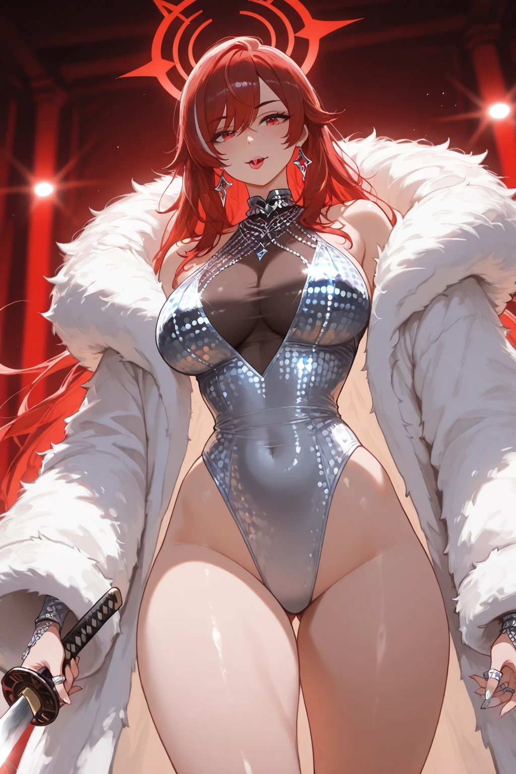 masterpiece, best quality, highres,lilith1, 1girl, solo, braid, large breasts, <lora:asami_lilith_v1:0.7>, cowboy shot