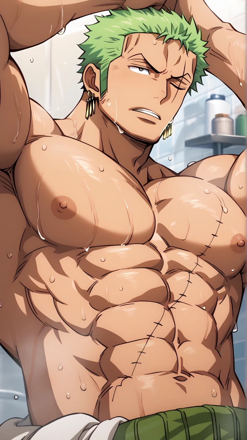 cara de anime com uma escova de dentes na gura e uma camisa, muscular!!, muscular! offwhite, gigachad muscular, arte masculina, muscular!, bolo pose, muscular!!!, gura, High Resolution Commission, kentaro miura art, big muscles, muscular!! sci-fi, muscular! Unripe, gura style, kentaro miura art style