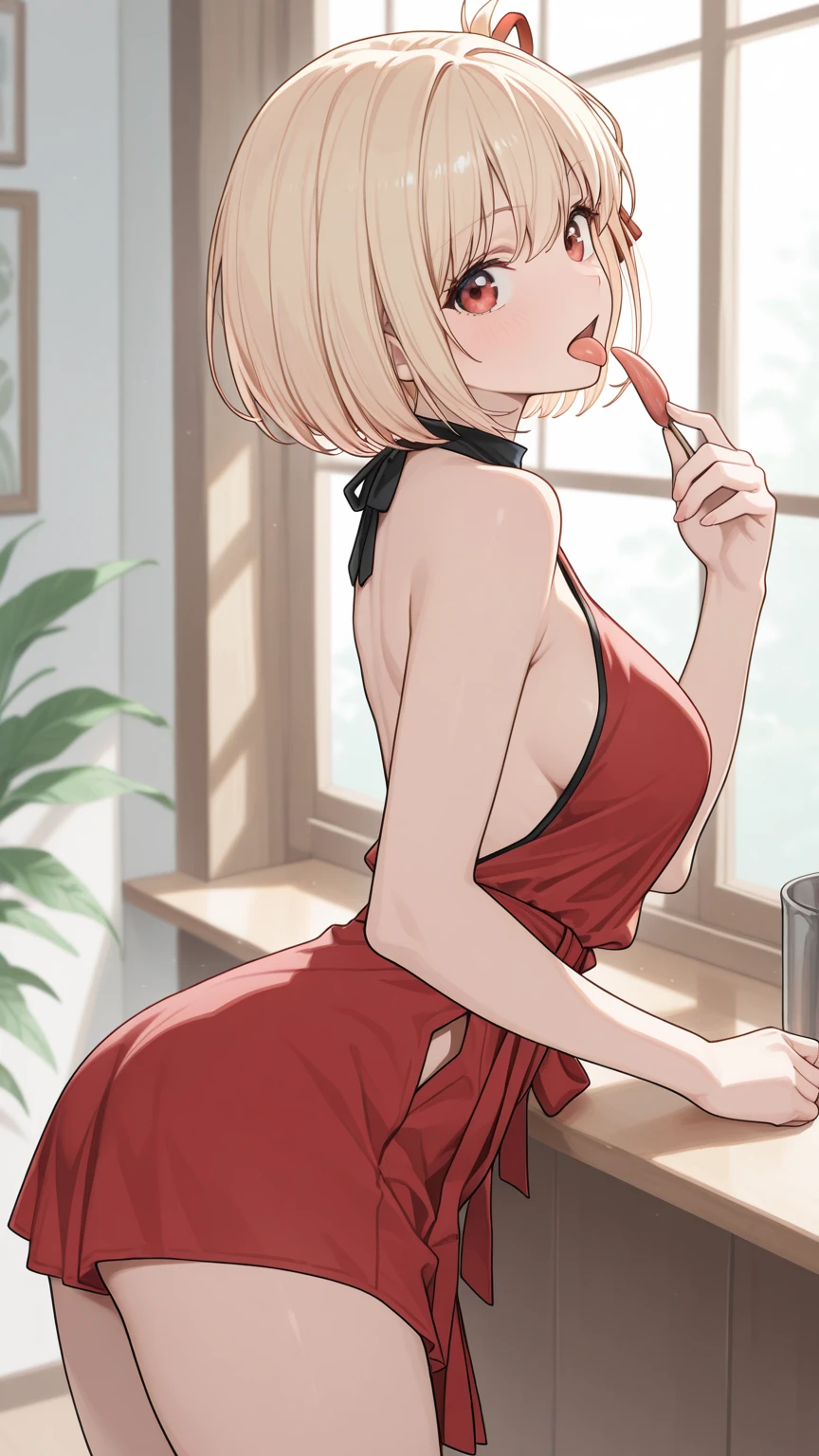 masterpiece, ,(solo:1.1), perfect face, (bright lighting:1.2),beautiful detailed eyes, extremely detailed face, perfect lighting,masterpiece, best quality, ((mature female)), ((medium breasts)), 30yo female, 1girl, red lips, provocative, slim waist, tease, lips, lipstick, red lips, red lipstick, woman, bold lips, thick lips , natural breast, hot pose, full body, blone, blonde
