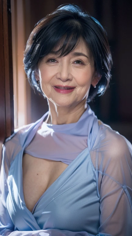 masterpiece, ((Written boundary depth)), 32K, Dutch Angle, Vibrant colors, Beautiful finish, Face close-up, Beautiful mature woman, 90-year-old woman, Photo of your ID, Business operator, chief executive officer(chief executive officer(CEO)), View from the front, Ecstatic expression, Cool look, Red lips, Thin lips, ((Wear a suit over your bra:1.5)), Light from the front,