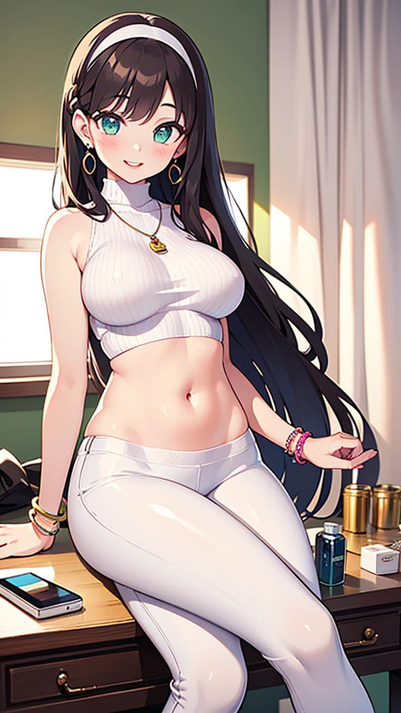 ((Best Quality, 8K, Masterpiece: 1.3)), (Flower Cap: 1.3), Focus: 1.2, Perfect Body Beauty: 1.4, Buttocks: 1.2, (Layered Haircut: 1.2)), (Dark Street: 1.3), Highly Detailed Face and Skin Texture, Full Body, Delicate Eyes, Double Eyelids, Whitened Skin, Long Hair, (Round Face: 1.5), (Loose Crop Top, Shorts: 1.6)