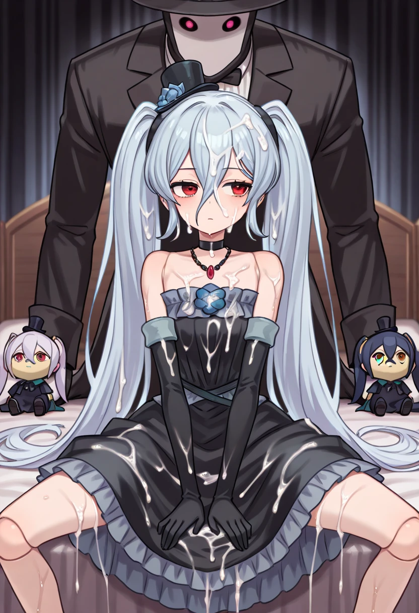 nsfw,1girl and 1boy,best quality,very aesthetic,,8K,Highest quality,masterpiece,Highest quality,anime girl with white hair and black ears, {{{orgasm}}}, anime girl with cat ears,ponytail ,, girl with cat ears, cute anime catgirl, {{{{{{Nude}}}}}},loli, white haired deity, , lolish,Virtual Youtuber, cleavage,,,vaginale,Sex,{{{{{supright straddle}}}}},{{hag}},ass pov,pussy juice,penis,steam,cum in pussy,drool,{{{{{bath}}}}},wet,{{{{{see through}}}}},bare pussy