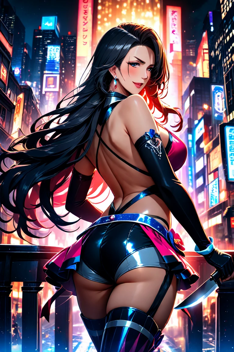 Two women having fun in a back alley, lewd: 1,2, hentai: 1,2, NSFW: 1,2, lesbian micah: 1,2, grabbing each other's ass, kissing, blushing, wet sleeveless t-shirt, shorts, anatomically correct