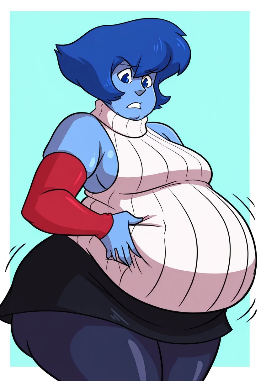 Twighlight Sparkle, pixar animated, anthropo, big-ass, BBW, standing alone, In Underwear, curved, very fat, Broad Hips, huge ass, thick and smooth thighs, very fat flabby arms, Realistic lighting, high détail, qualidade hd , face detailed, realistic shading, fat rolls, huge size, gigantic huge ass breasts overflowing with fat, huge cleavage, heavy, plus size, everything is fat, soft texture, beautiful big eyes, semi-realistic, dynamic angle, pattern clothes, night, skin turning blue