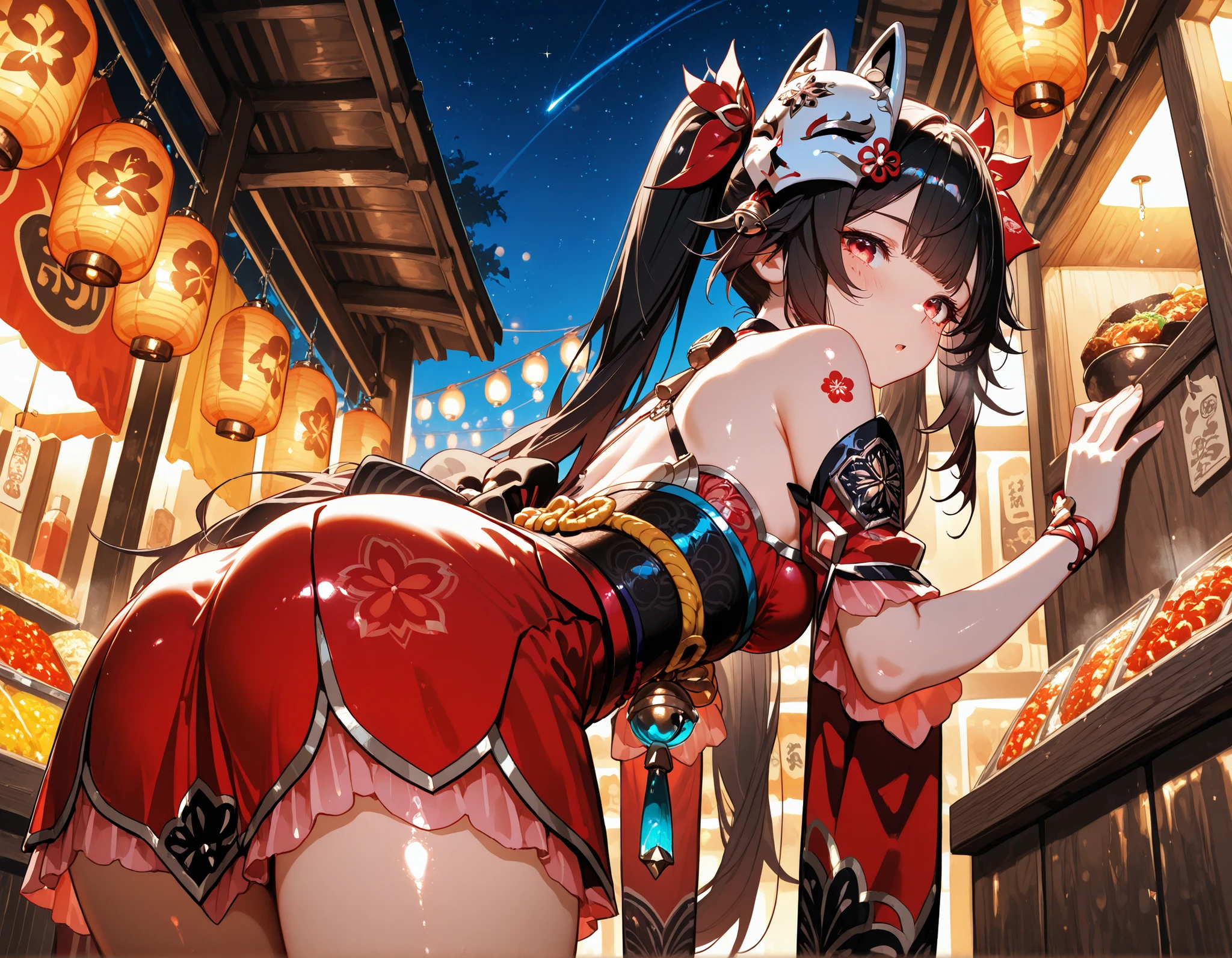 Beautiful illustrations、Highest quality、Cute girl、Chinese Dollar、Baby Face、upon、Flag Leotard
