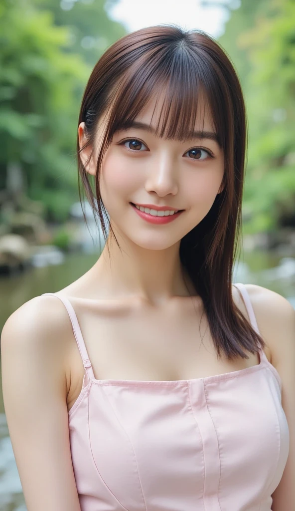 NFSW、masutepiece、masterpiece、1 girl in、Straight front view、japanese、very young cute woman、(The cutest girl in the world,sitting on the beach)、15yo student、Smaller face、(droppy eyes,toothy smile,medium breasts、cleavage,slender waist,abs:1.25),(Cat ears:1.3), (Cow pattern bikini,half body shot:1.35),hyper cute face、shiny lip、Double eyelids in both eyes、 droppy eyes,natural make up、long eyeslashes、shiny smooth light brown hair、bangss、Short hair、asymmetrical bangs、image in center、8K resolution、high details、Detailed hairstyles、A detailed face、spectacular movie lighting、
