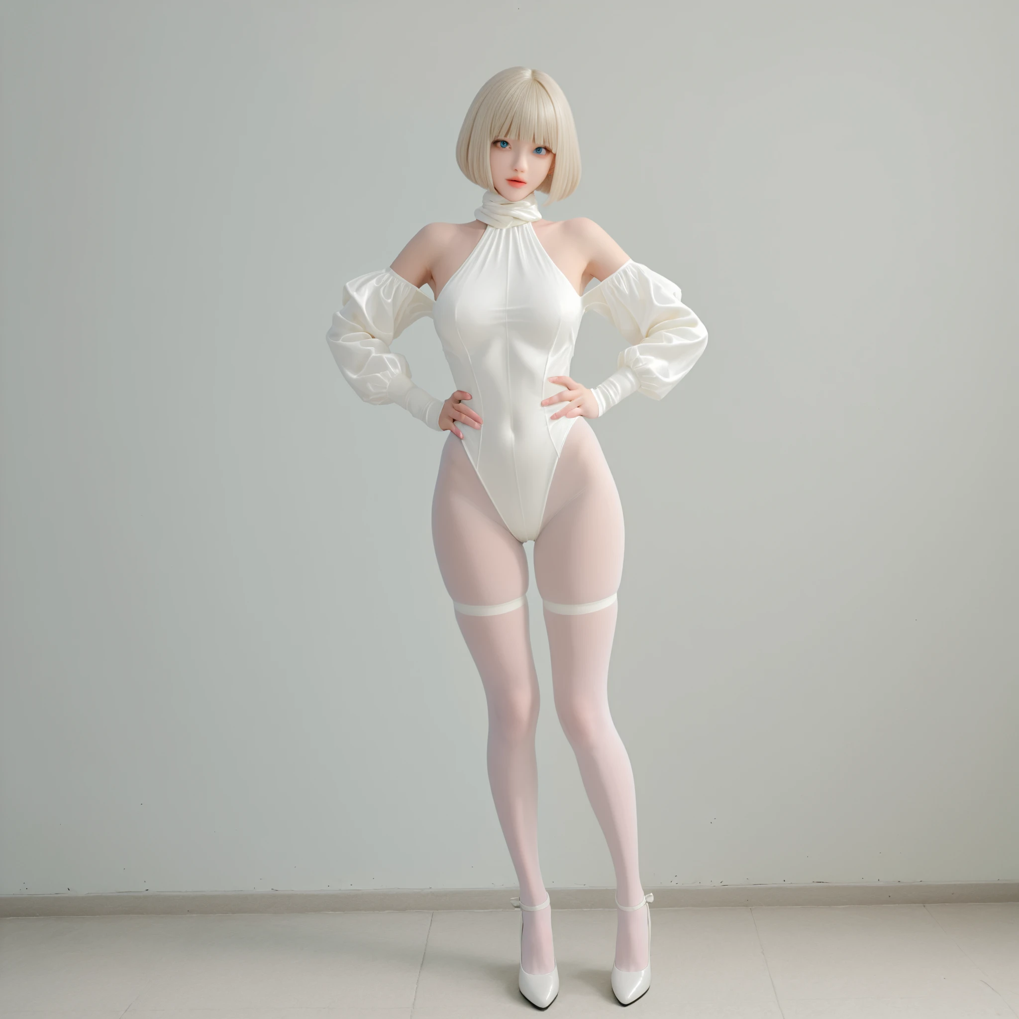 ((NSFWSTILLSHOW))、no extra arm:2、no extra hand:2、no extra leg:2、((solo 1girl))、{full length|Full height|all-fours|Half squatting|Flying|Jumpping|Ass focus、looking ahead}、{Wide Shot:1.5|Drone view|OverHeadShot|From below:1.5}、(wetted Porcelain skin、Wetted White skinny bodysuit)、Very thin and soft fabric、wetted face、{wetted hair|Floating hair|Shiny hair|Black hair|Blonde hair|Silver hair|Short Bob|Half Up|Curly hair}、Detailed Clear Nipples、detailed crotch、(The shape of the pubic area is Clearly Visible:1.2)、ass visible through thighs:1.3、Nipple shadow、(masterpiece, Best quality)、(Photorealsitic:1.37)、(BokeH)、smooth shading、({childish|Gigantic、cleavage})、((((detailed beautiful face))))、Darkbackground、neons、zydG、high collar、elbow_gloves、Google Earth、spaceships、Blue Earth、{fururistic|dreamlike|creative refinement|vivid illumination}、