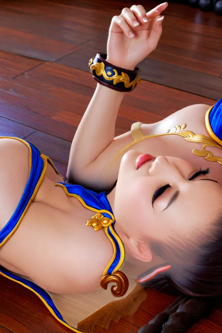 ((chun li from street fighter)), ospb, Glamour photo,  photography, vintage photography, 1960s, beach, rio de janeiro, gorgeous woman, (naked:1.1), (tanlines:1.1),  playing (beach volley:1.1), action pose, smiling, relaxed atmosphere, voyeur, voyeurism, , detailed , pubic hair,  subsurface scattering, (oily skin, glossy skin:1.2),film camera, grainy aesthetic