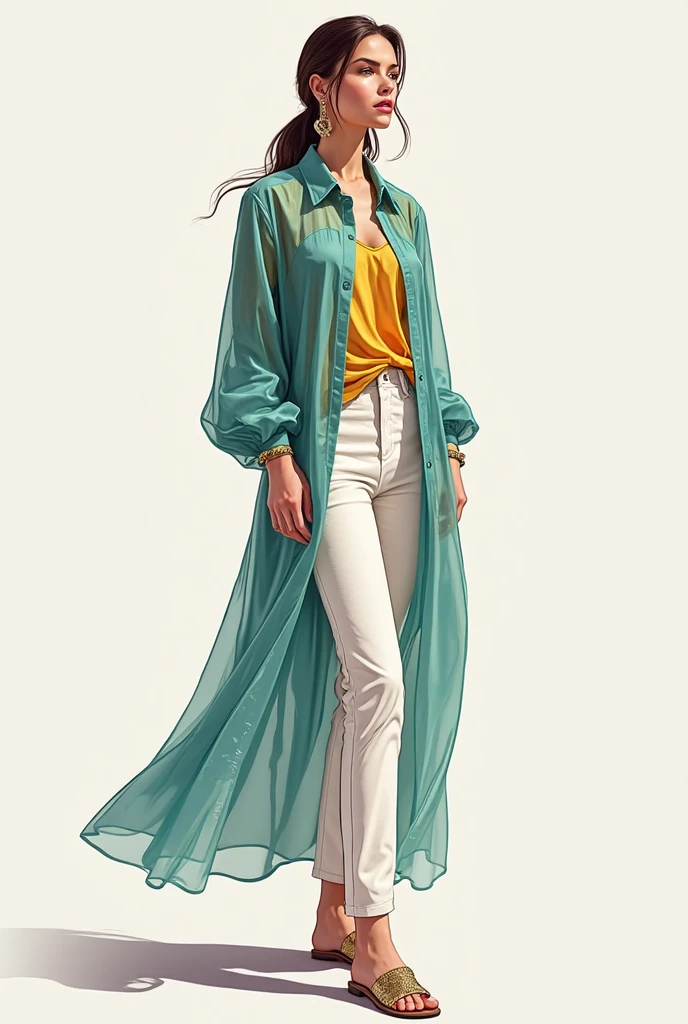 ((best quality,4k,highres,masterpiece:1.2)),((character concept art)), Isabella, a 28-year-old former beauty queen known for her philanthropy, epitomizes the charismatic and intelligent wife of a media mogul, Her long, lustrous dark hair styled in sophisticated waves, captivating hazel eyes, and warm, sun-kissed caramel skin radiate grace and poise,

(((She's often spotted in a designer sundress from Ralph Lauren, in soft colors or floral prints, perfectly complementing her elegant figure, This look balances classic elegance with contemporary fashion, For footwear, she opts for wedge sandals from Tory Burch, offering comfort and a touch of height, Isabella enhances her look with tasteful jewelry, including simple gold hoop earrings from Cartier, adding a touch of casual luxury, An oversized pair of sunglasses from Prada protects her eyes while adding a touch of glamour, Always prepared, she carries a spacious Gucci tote bag to hold her day's necessities)))

Her body language is as captivating as her looks, always exuding an air of understated confidence, Every detail of her appearance, from her super finely detailed hands to her ten ultra-detailed fingers, is a testament to her elegance, Standing elegantly, she is often showcased in full body, against a plain background devoid of logos,

((intricate detail)), super finely detailed hands, ultra finely detailed fingers(((ten fingers))), (standing elegantly), (full body showcase), (show full body), (no logos on background), (no logo), ((plain background)), ((plain background)), (((empty background))).