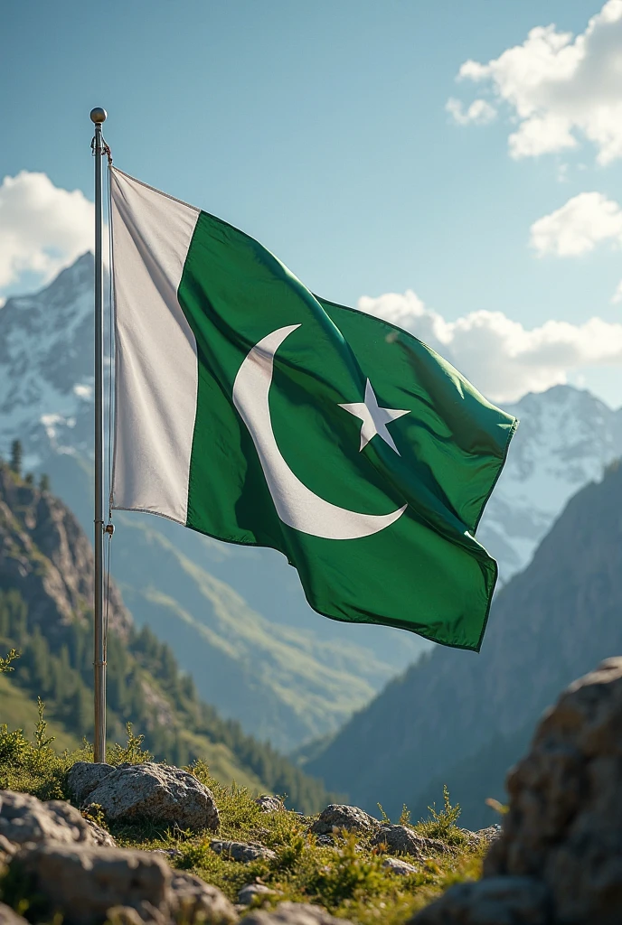  What is the Pakistani flag? 