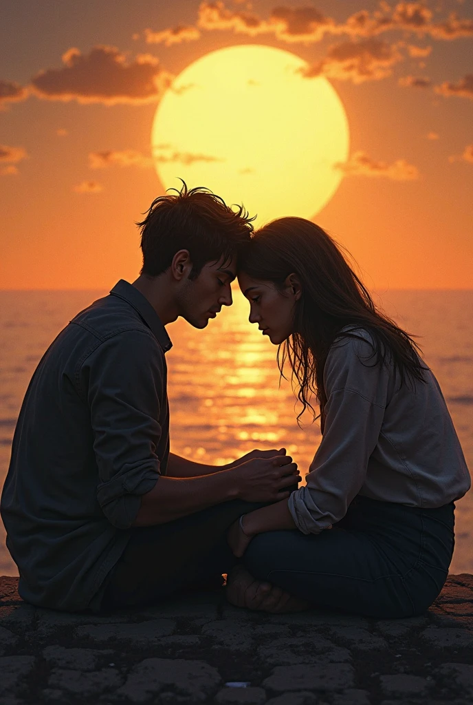 Watching the sunset