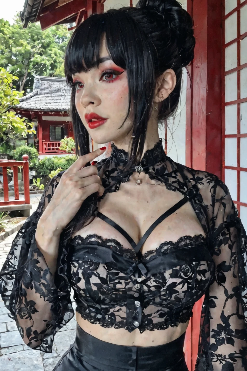 {{{{{16k}}}}}, {{{{{transforming a Hermaphroditic nudity Rape victim Japanese white skin girl with a cutely pussy with ribbon into her facial rank to the SSS rank of top-notch pretty actresses, She is in an coffin of flowers bouquets and her body becomes more curvy, She's a rape victim but her genitals have become cute cunt her libido has become male-like, The more she is raped, the more attractive she becomes as a pretty girl, Ambush her every night and fuck her through the night until breaking her heart, Her tits went from a B-cup to an F-cup over the period of time she was being raped overflowing from her small private clothes and darkening the nip line from underbust to hips, At first she resisted the rape by crying but gradually the light in her eyes faded and she began to submit with tears streaming down her cheeks, As the tattoos increase her waist and underbust get thinner, her breasts get even bigger, her cleavage gets deeper, Her hair is replaced by a bang long glossy very Straight twintail black hair, A young girl was injected with more and more female hormones and Reproduce as underbust and topbust firmness lasciviousness 18-years-old nudity girl, Installed the brilliance of loving sex, The growing body is reproduced with sex-loving, thick vivid lips, Her gasps echoing through the air, she open up on her both knees, She is fitted with a heart collar that puts people which transforms her into a cute once-in-a-millennium}}}}},{{Extremely detailed}},{{{{{integrated her head pure small, her swinging tits, Enchanting Too thick and erotic lips, Her thickened lips shimmer with luster}}}}},{{{{{Her tattoos spread all over her body, She is tattooed with lewd flowers on her neck, arms, lower abdomen, thighs, Flower piercings are attached all over her body}}}}}