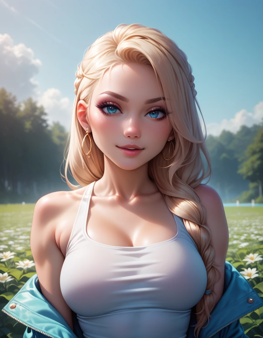 1 girl, serene expression, mesmerizing eyes, straight long hair, flowing dress, poised posture, porcelain skin, subtle blush, crystal pendant BREAK golden hour, (rim lighting):1.2, warm tones, sun flare, soft shadows, vibrant colors, painterly effect, dreamy atmosphere BREAK scenic lake, distant mountains, willow tree, calm water, reflection, sunlit clouds, peaceful ambiance, idyllic sunset, ultra detailed, official art, unity 8k wallpaper , zentangle, mandala