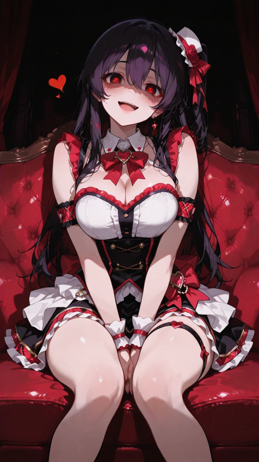 (masterpiece), (Highest quality), (Super detailed), One girl, Red eyes