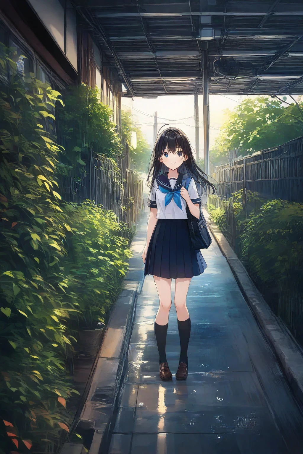 There is a woman kneeling on the forest path, portrait of a Japanese teen, of a youthful Japanese girl, young asian girl, wearing Japanese , Japanese girl , beautiful girl, Sit on the ground, portrait of a Japanese girl, Sitting in the forest, Japanese , Strike a Pose, Young Asian Woman