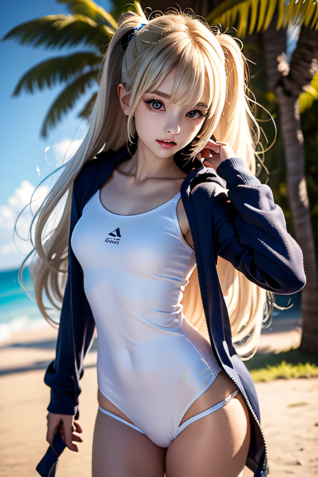 (masterpiece, best quality, extremely detailed CG, beautiful detailed eyes, ultra-detailed, highres, intricate details:1.3), 8k wallpaper, (elaborate features:1.2), (1girl, solo:1.3), (realistic textures:1.4), cute, (vibrant colors, dynamic lighting:1.2), (high contrast:0.9), panorama, (delicate strokes:1.3), (lustrous skin:1.1), sitting, aqua background, (amusement park:1.5), foot focus, (from below:1.3), (blue school swimsuit:1.3), confident expression,


<lora:epiNoiseoffset_v2:1>