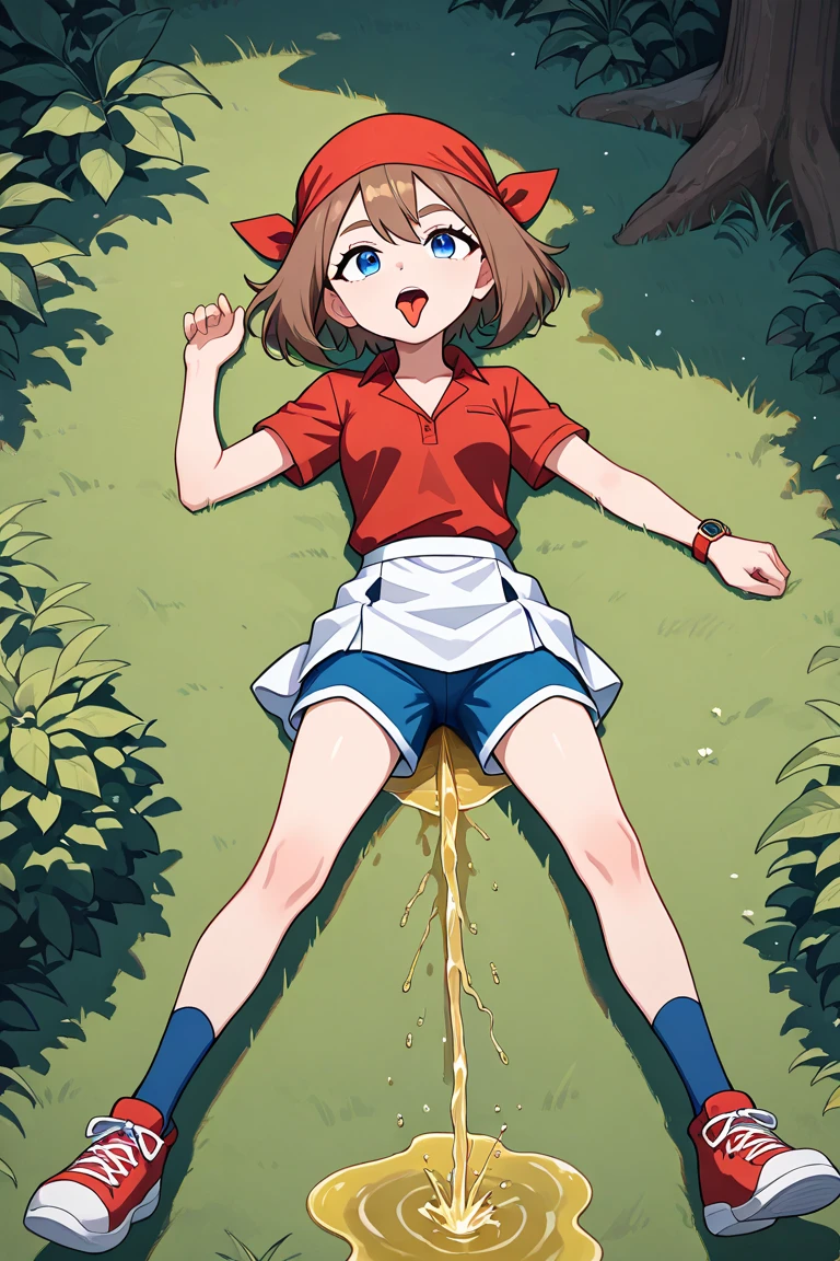 Sparrow, , ponytail, hair clip, short sleeves, neck ribbon, white shirt, green skirt, pleated skirt, red ribbon
sparrow, braid, hair clip,
(futanari), (erect dick), (ejaculation), (blushing), (bowlegs), (sitting), (handjob),(front)