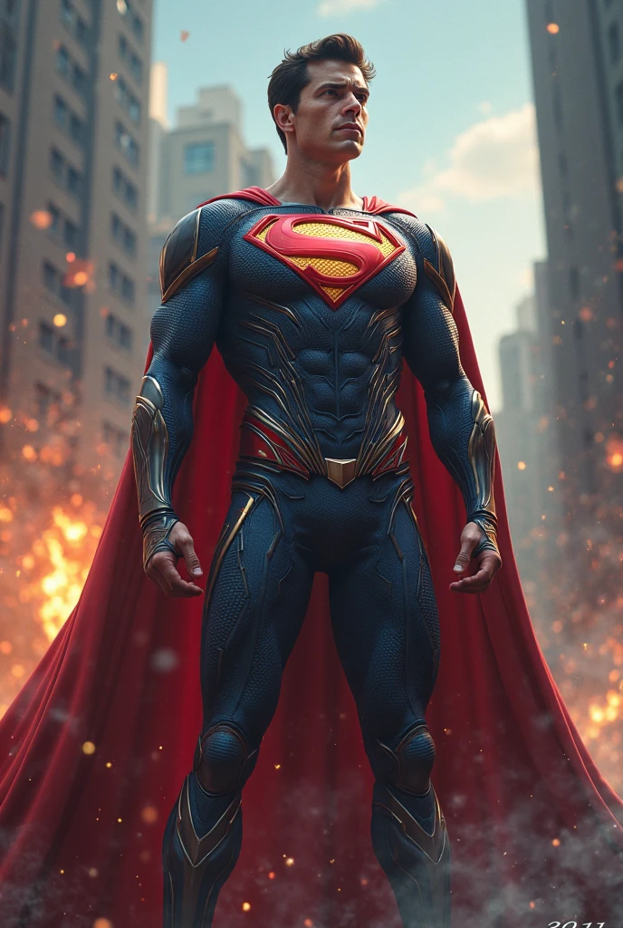 create a powerful superhero that has no relation to superman