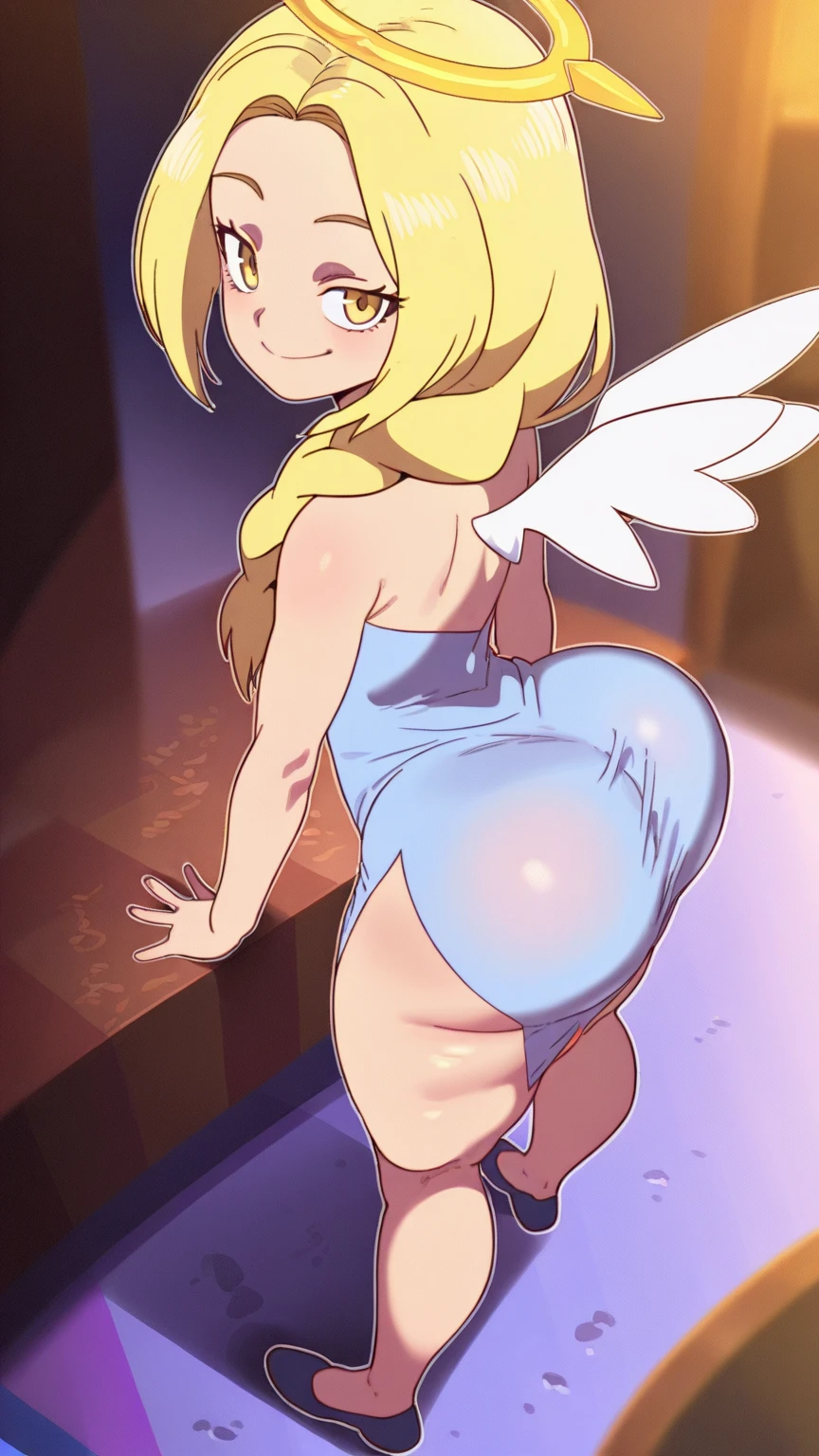 zPDXL, score_9, score_8_up, score_7_up, source_anime,
1girl, solo, heart eyes,( face ), angel wearing Ethereal Tinker Bell rouge nue ,tétons,anus ,porte-jarretelles
valbun,