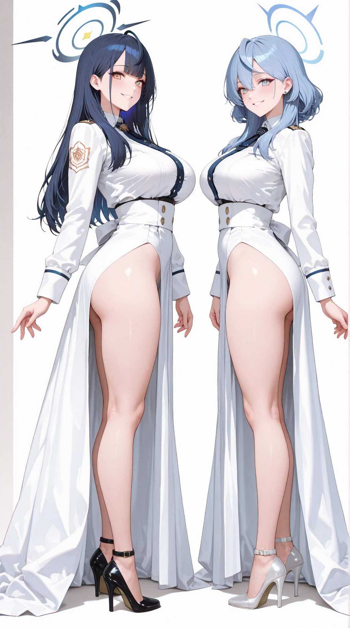 anime character of a woman in a short dress with a long hair, Hestia from Danmachi, anime girl named Hestia, female anime character, Hestia Danmachi anime, Blue bows, blue bow tie, bare legs, no shoes, feet, waving, anime woman fullbody art, female action anime girl, anime full body illustration, twintails white gloves, official art, anime character, black hair and a perfect body, bikini model, sexy look, perfect body and face, sexy girl, instagram model, perfect face and body, nsfw, buxom chested, large breasts size, with large breasts, stunning, large breasts, big breasts!, nsfw, slipping out of top, areola, areola slip, visible areola, NSFW, nsfw, big breasts!, with large breasts, nsfw huge breasts, with a large breasts, big breasts, no shoes, bare feet, toes, feet, bare legs