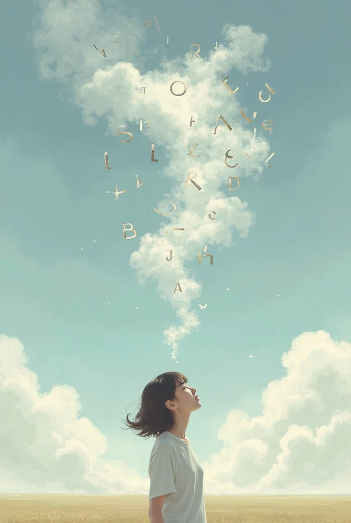 Behind the girl, write "Arpita" , Behind the boy, write "Abhishek". Write in soft cloudy form