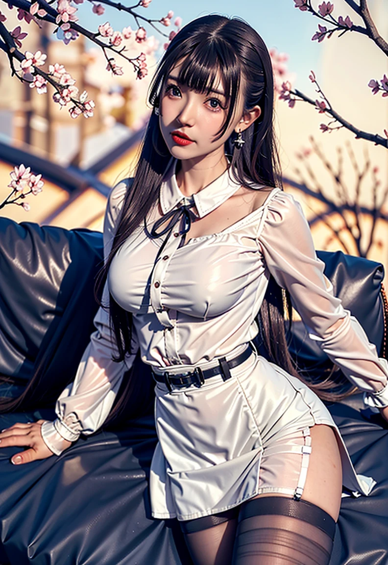 realistic8K UHD, High definition,(1girll:1.2),独奏，校服，in the darkness nigth，deep shading、low tune、Cold light 12000K、、