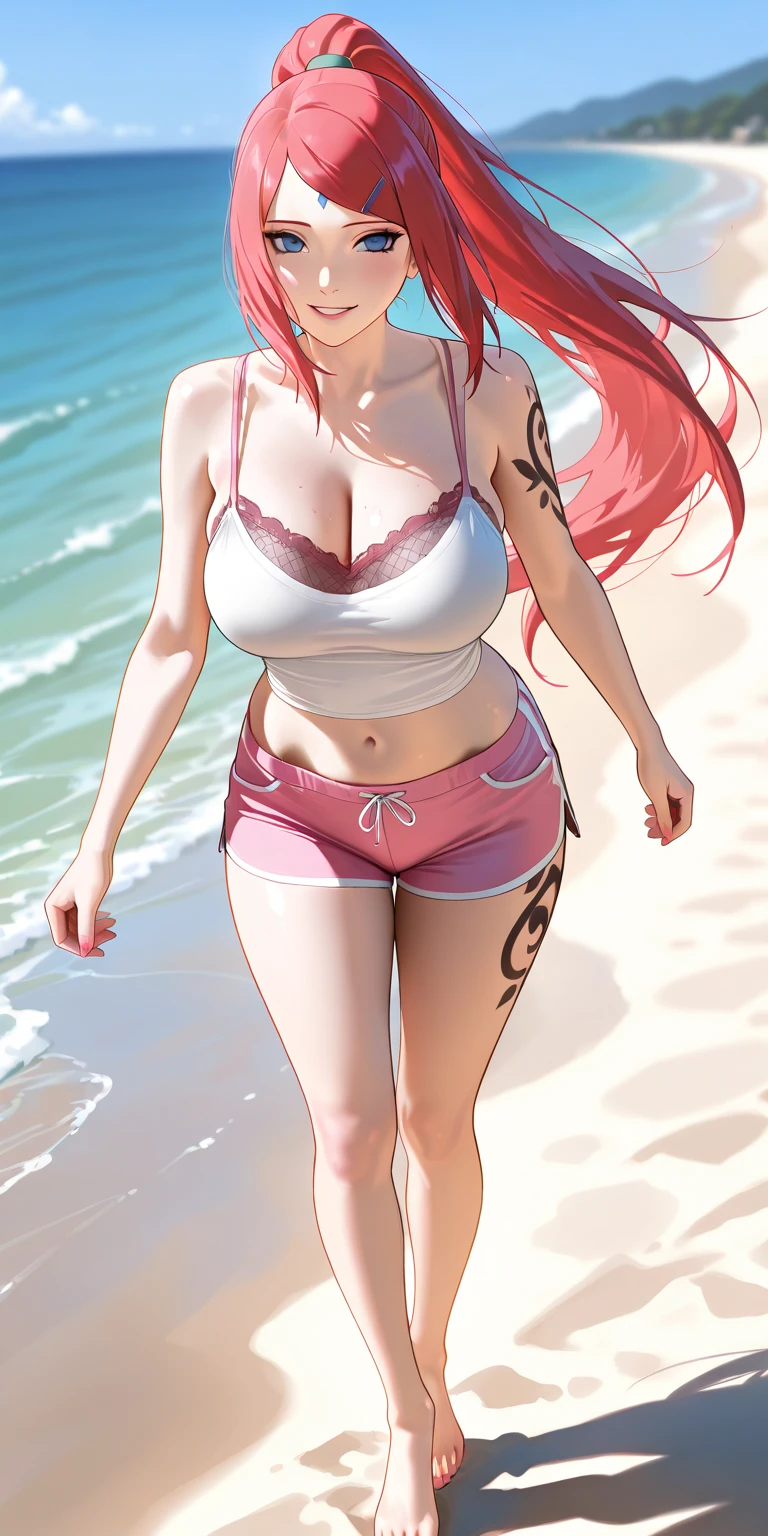 tmasterpiece, Awesome, peeping at the viewer, Realistis, The whole body is in the shot, on the lap, squatt, brunette color hair, long whitr hair, Thorough, large tall, Force real water, White less cloth transparent mini shirt, White transparent thong, beachside, RAWE is very detailed, ahegao, roll eyes, Be red in the face,, Sticky tongue, Vaginal rupture, Leucorrhoea, very Bigger breasts, Grasp your breasts with both hands,spread their legs, sexually arousing, sexual expressio, Glossy glossy skin。Tongue stock,Makeup,cheerfulness,Reflectors,ahegao,Pink eyes,Heart earrings,1,Solo,Female pervert,view the viewer,hair flower,Long hair,multicolored hair,Shiny hair,