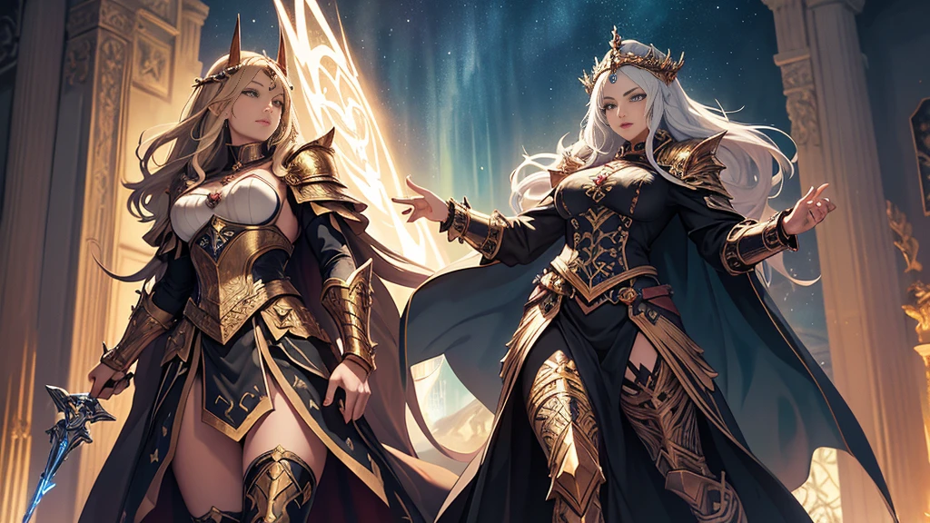 Close-up of a woman holding a sword and a horse, author：Yang Jie, extremely detailed Type Germ, ruan jia and Type Germ, Most models | Type Germ, Type Germ and rossdraws, wlop and Type Germ, Type Germ detailed, style of Type Germ, Type Germ and ruan jia, Anime Fantasy Artwork