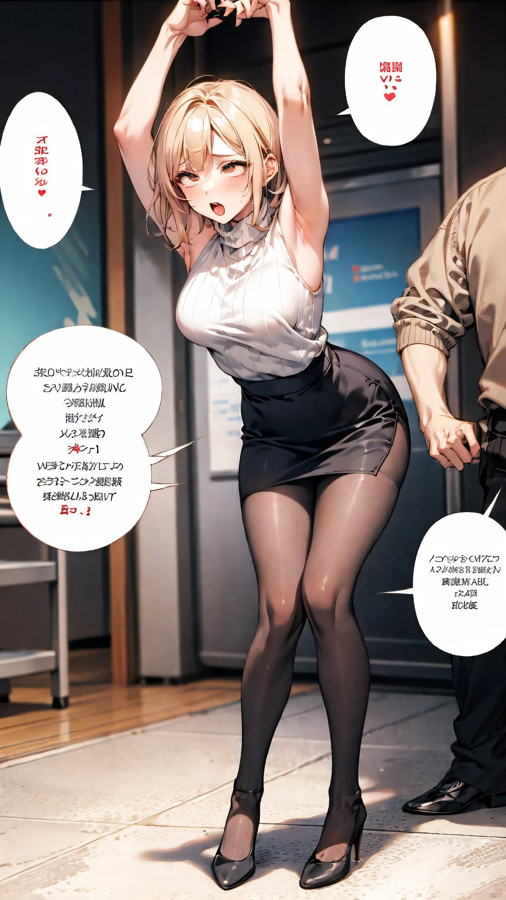 (masterpiece, best quality:1.2),comic stroyboard, 1girl, anatomically correct,solo, femdom,sounding,cbt,hold,smile,colorful,leggings,thin gap,cameltoe,inside box,bondage,insertion,trembling,juice,spray,realistic,3D,Unreal Engine 5,Texture, beautiful girl, Long hair,Lace top,Sexy, Shiny leggings, High heel,cleveage, male bondage, trampling, indoor, saliva , Mucus,cock sounding, cock bondage,cock insertion