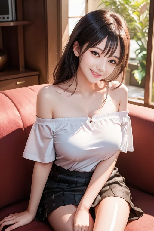 (8k, highest quality, Tabletop:1.2), (Realistic, Photorealistic:1.5), highest quality, Tabletop, Beautiful young woman, A kind smile, (double eyelid),open chest dress, Short Hair, Movie Background, Light skin tone,(whole body),(Beautiful legs)