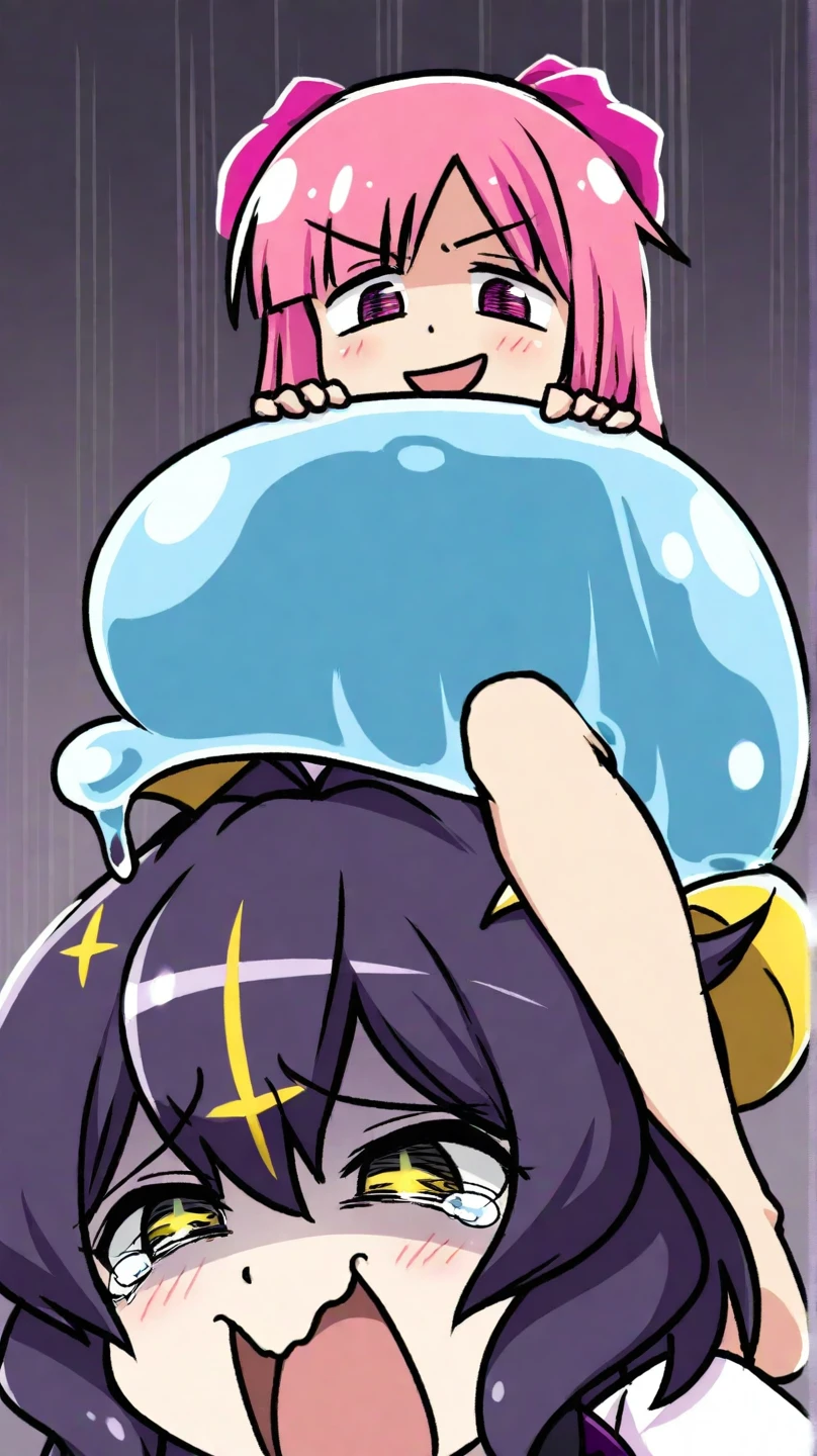 high Quality,ultra high Quality,one garl,In the water, anime style porn comic with a naked girl in a globes and boots, covered with tentacles, tentacles, some tentacles are touching her, fine details, colorillust, eyes, rolling eyes, fine details, Juri Han, street fighter, stomach deformation, mouth cumflation, breast expansion, huge breast, long nipple, very long nipple,nipple to slime excretion,
huge nipple, nipple fuck, face, Open mouth, Screaming, Tongue out, blowjob face, mind break, sex toy, vaginal, high quality vaginal, vaginal expansion, {cervix prolapse},fine details, cervix prolapse, cervix pink color, personality excretion, anal to slime excretion, Spread your legs,flattered face with peace signs