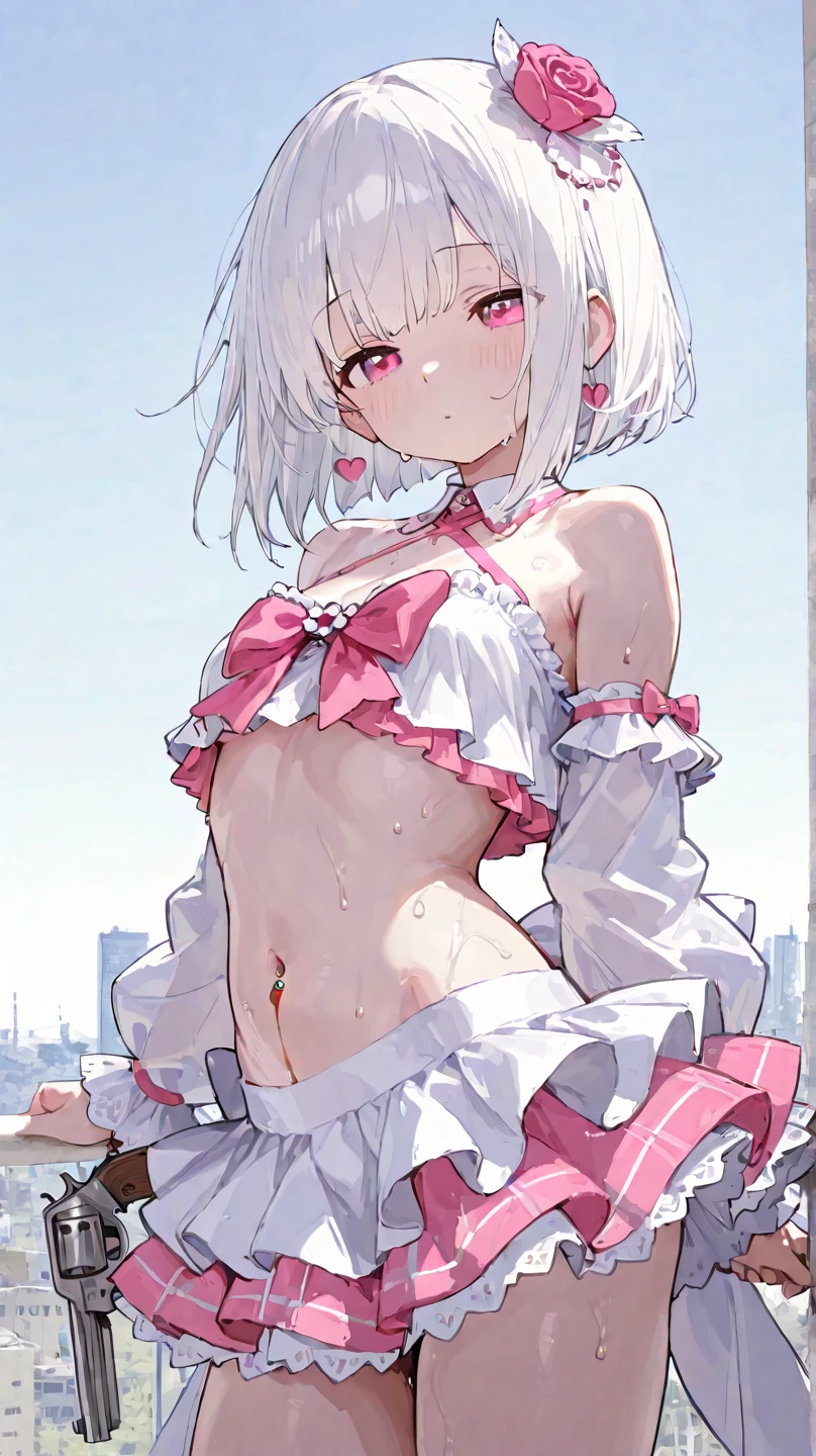 Undies with white mucus、Fly Hearts
