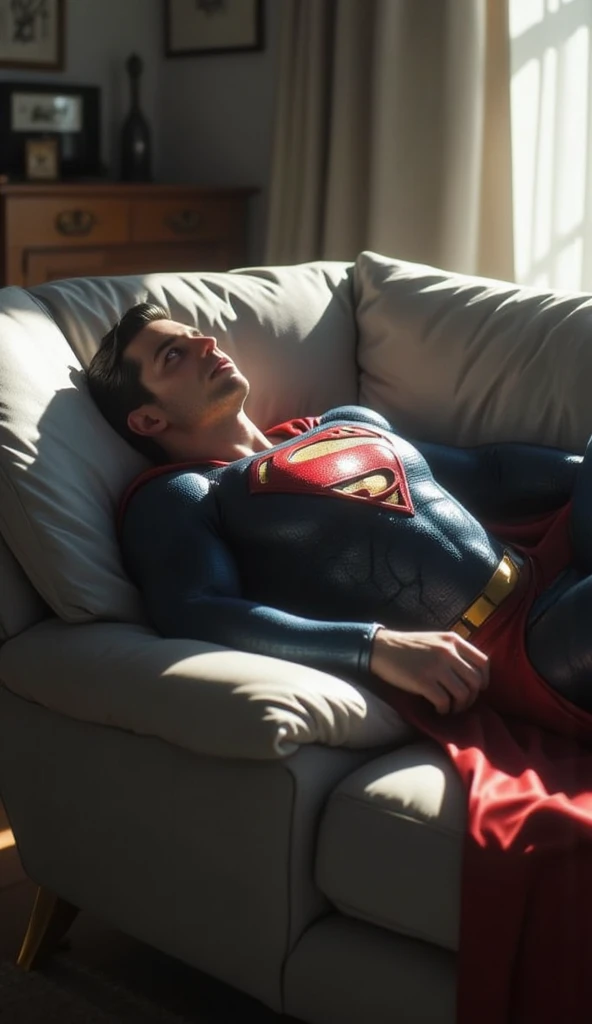 Superman fucked by cr7 in a bed