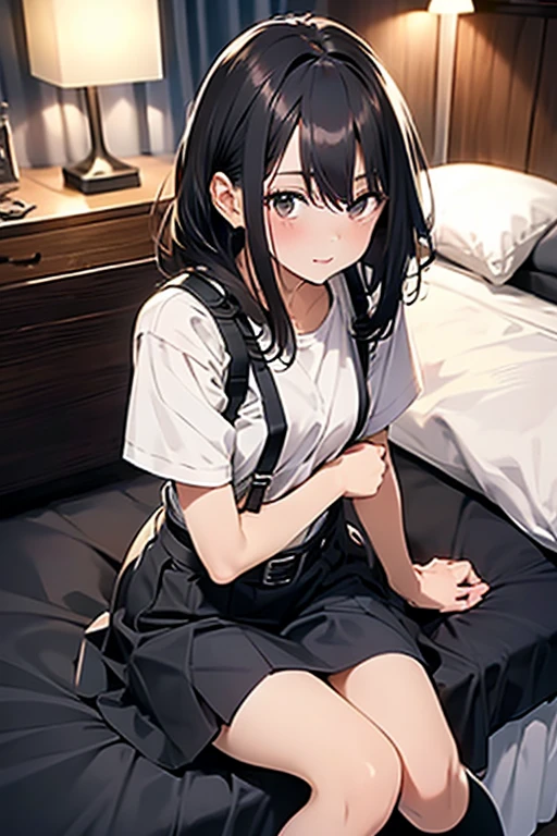 NSFW:1.9 Naked:1.9 Hotel bed, white sheets, rape, sex scene、????? in pussy、Please open your mouth wide:1.9. Surprise:1.9. Eyes Wide Open:1.9 大きな胸 困惑 赤面 ポニーテール 困惑 背のexpensive女性:1.9 White collar shirt, Short sleeves, black skirt, short black hair, ponytail:2.4 Straight hair Hair tie Sweep bangs to the side:1.9. Slanted Eyes, Brown eyes, expensive, Strong-willed, beautiful