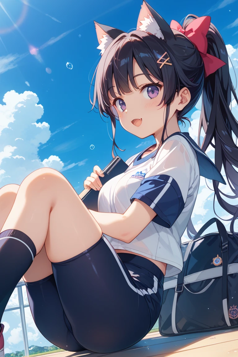 masterpiece,Best image quality,Kindergarteners,Embarrassed expression,White underwear,Thin thighs