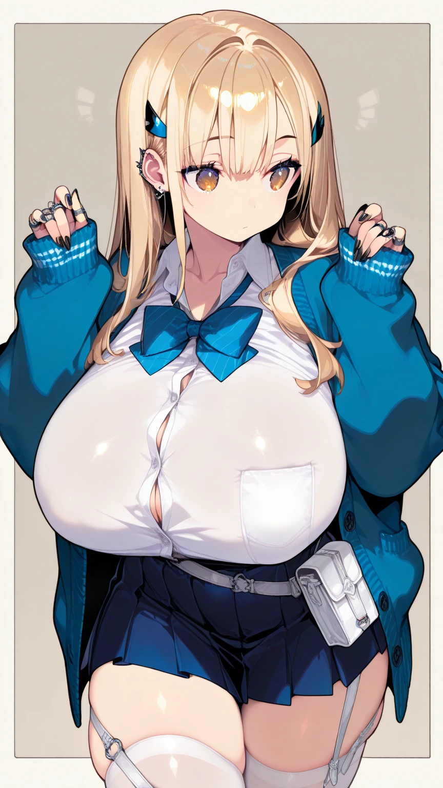 highest quality,1 girl,School_uniform, yellow_tie,((Upper body)),(round breast:1.2),(huge breast:1.4),(full bust:1.3),busty,(blush:1.2),(shirt lift),((show off bra)),(clothed bra:1.2),(colored bra),cleavage,(open mouth:1.4),(eyes closed),embarrassing,(toned stomach),((slender)),(thin waist:1.6),(narrow waist:1.6),breast close-up,((emphasize the chest)),sweat,breath,press your chest together,Emphasize cleavage,from below