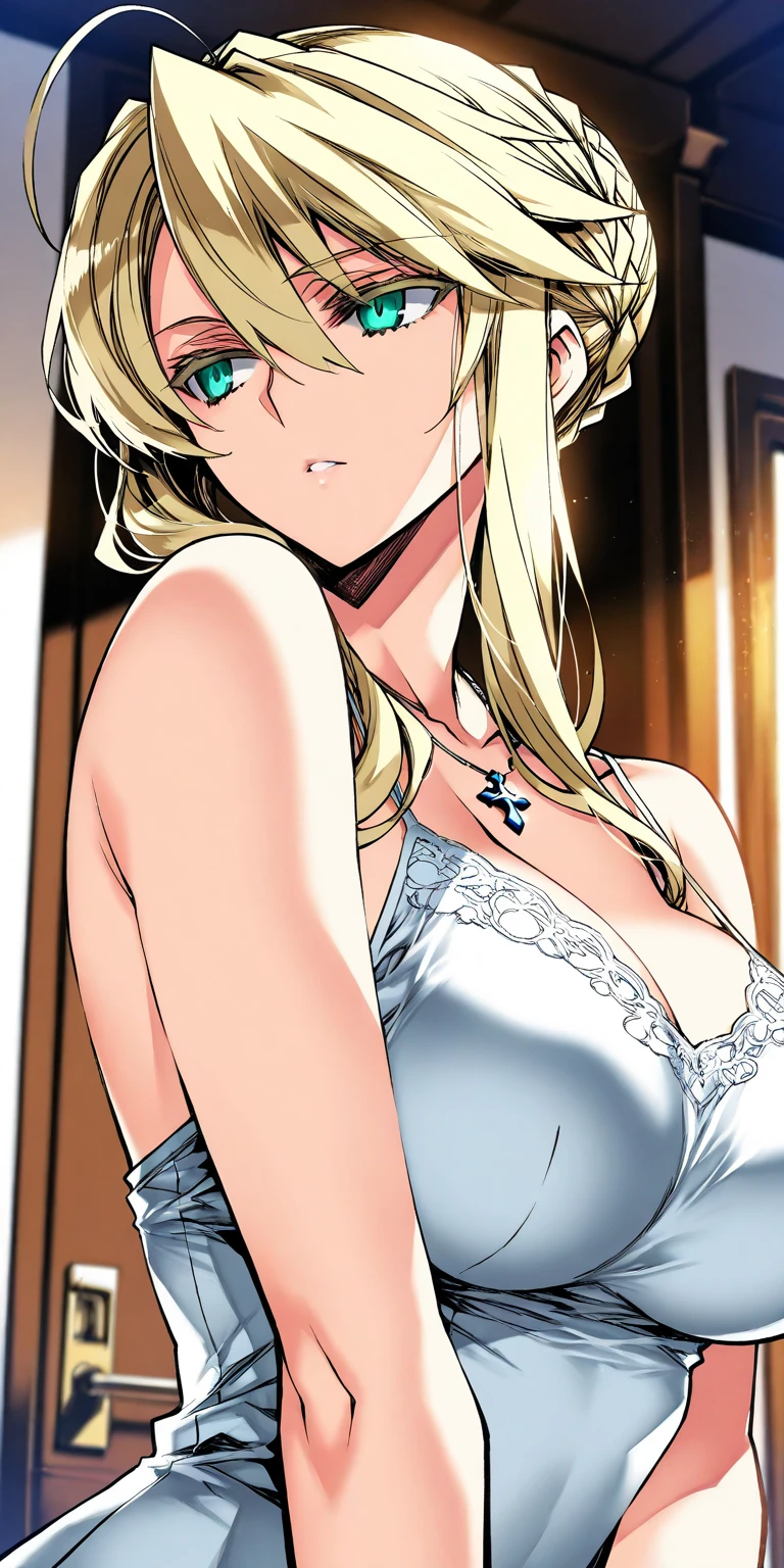 best quality, masterpiece, super high resolution, (reality:1.5), art, original photo, dynamic lighting, high resolution, sharp focus, depth of field,1girl, medium, masterpiece, best quality, super detailed, illustration, white hair and super detailed face, high quality face, upper body, fighting, bleeding, tattered clothes,