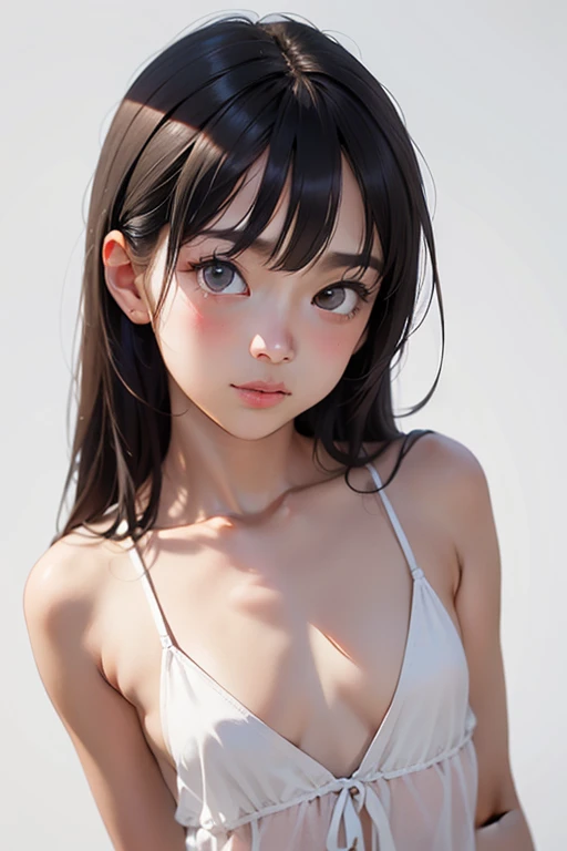 (1girl:1.3), (photorealistic:1.4), (masterpiece, top quality, best quality, official art), extreme detailed, highest detailed, (ultra-detailed), ((an extremely delicate and beautiful)), cinematic light, contemporary, silky long hair, she standing at the station, in the evening, Optimal,masterpiece,High resolution,highest quality,(Upper body),cute face、long hair、hair line,long eyelashes,drooping corners of the eyes,white skin,((shoot from below:1.5)), ((Nudist))、rocket , ((medium breasts)), (((G-string))), (((hand behind back))), (((steam))), (((focus on panties))), (((black background))), (((panting))), (((submissive))), (((thigh gap))), (((detailed butt))), (((dynamic pose)))