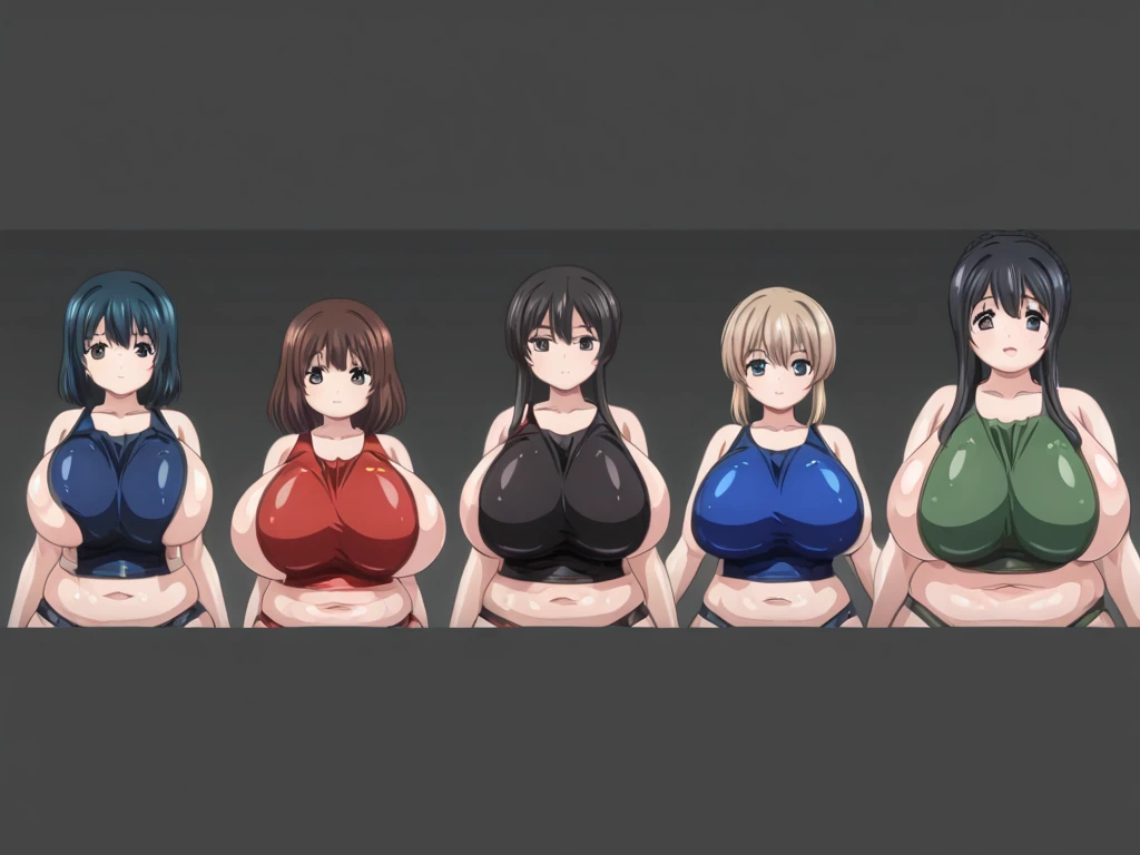 (curvy, Slender), (sexy white competition swimsuit), symmetrical_docking, large breasts, hanging breasts, cleavage, midriff peek, black thigh highs, Highest quality, Super detailed, masterpiece, Ultra-high resolution, 8k,