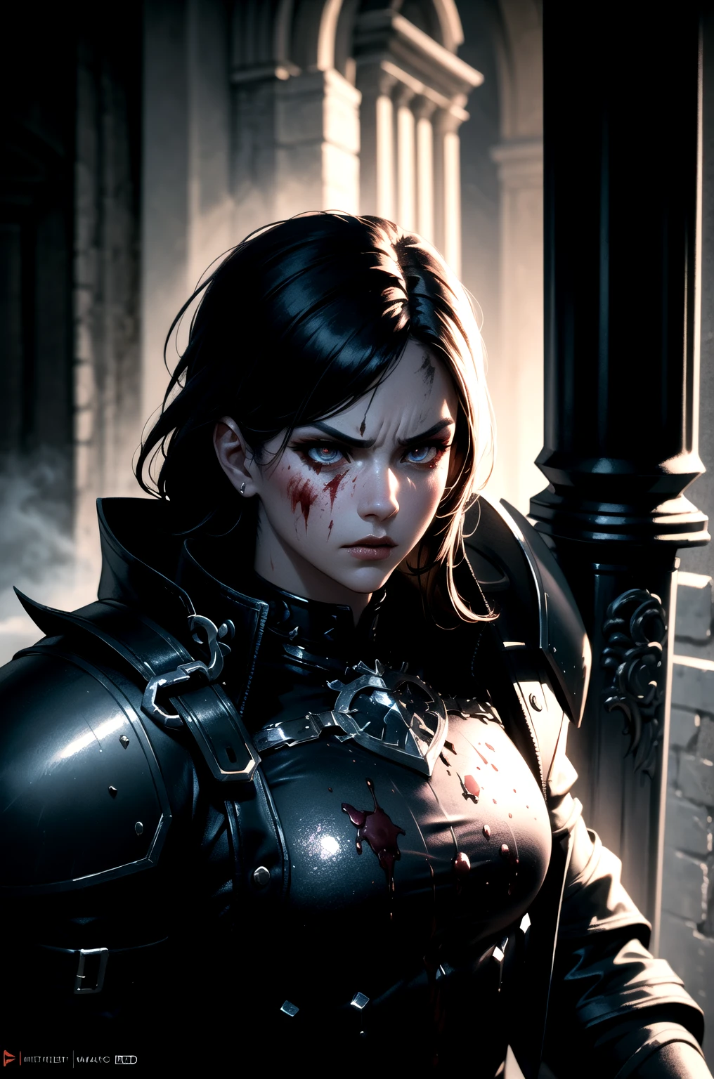 ultra-detailed,portrait, angelic, peaceful, light, light fantasy, peaceful, alien, serine, unhuman, face focus, 1boy, (light theme), fantasy, solo, upper body, looking at viewer, detailed background, detailed face,  bloodletter, scarred face, intense piercing eyes, wild tangle of raven hair, bushy eyebrows, bloodstained garments, blood-soaked armor, bloodlust-fueled snarl, savage aggression, carnage-strewn battlefield,  <lora:HorrorBundleAI:0.35>, alan lee,  film portrait photography, 35mm film, filmg, <lora:STYLE_FilmG3:0.2> <lora:improve_backgrounds:0.4>  <lora:STYLE_1MbLORATrainedIn5MinsThatDoes_1:0.45>  <lora:FilmGX4:0.25>  <lora:STYLE_litRA:1>