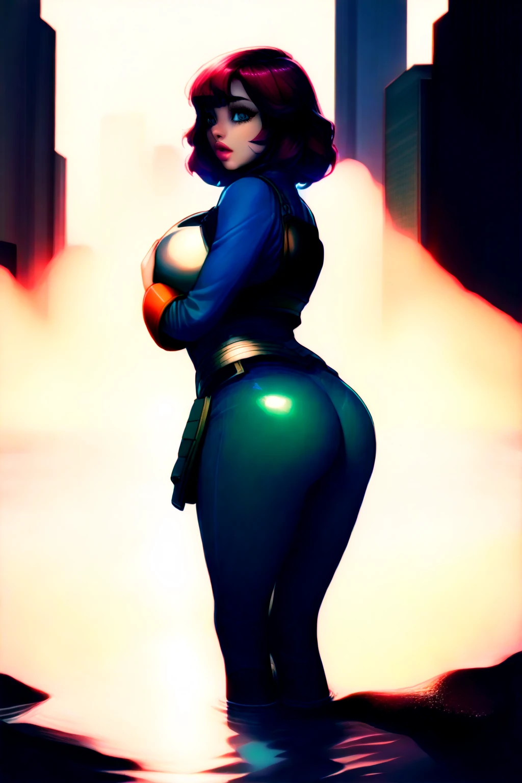 belly-dancer, octane render, hdr, (hyper-detailed:1.15), (soft light sharp:1.2), 1girl, slim and thick, beautiful girl, ultra_detailed eyes, mature, curvaceous, ample hips, (insanely detailed accentuated big booty:1.2), thick thighs, opal drops, paint teardrops, woman made up from paint, ultra_detailed texture body, entirely paint, splat splash, opalescent paint lingerie, paint bulb, outdoor, belly dancing attire, vivid colors, 16k, UHD, HDR10, (masterpiece:1.5), absurdres, (best-quality:1.5),