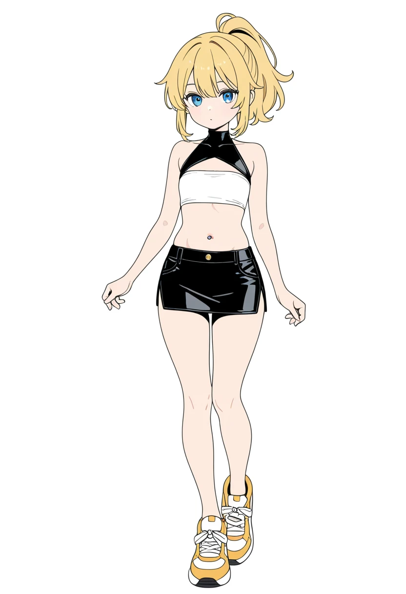 anime ariana grande Colombiana jovencita lolita slim Horny daysi , black choker on her neck septum on her nose blonde with short hair capul , white , slim , with nice hips and pink tits , pink vagina , large eyes, perfect nose , beautiful mouth , emo goth , egirl sneakers all star