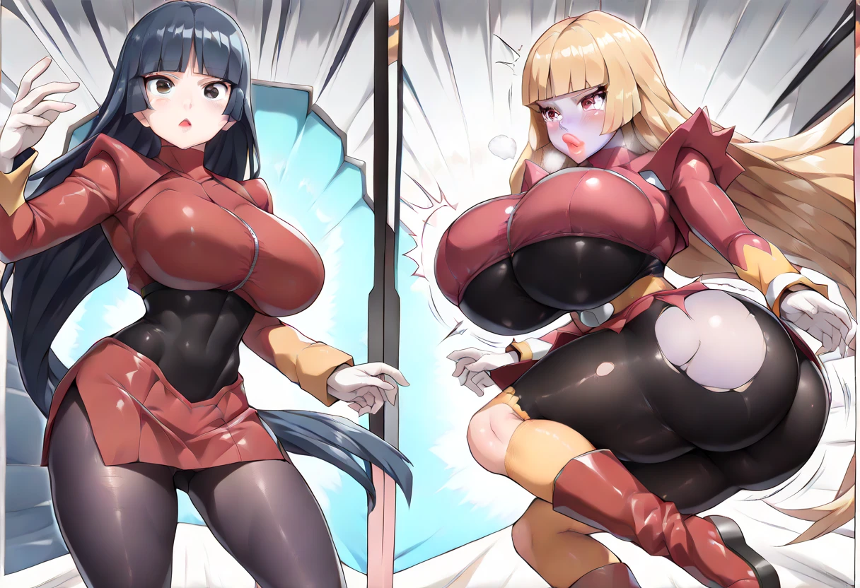 (Private 4K)、(High resolution:1.2)、(High freshness:1.2)、、(Whole Body Ezbian:1.2)、(Two Women:1.6)、((Women with exaggerated large physiques))、(Huge breasts stepped on:1.2)、abnormally developed muscles,,Barefoot woman, , Big arms、(Huge muscles:1.4)、(Dynamic pose:1.2)