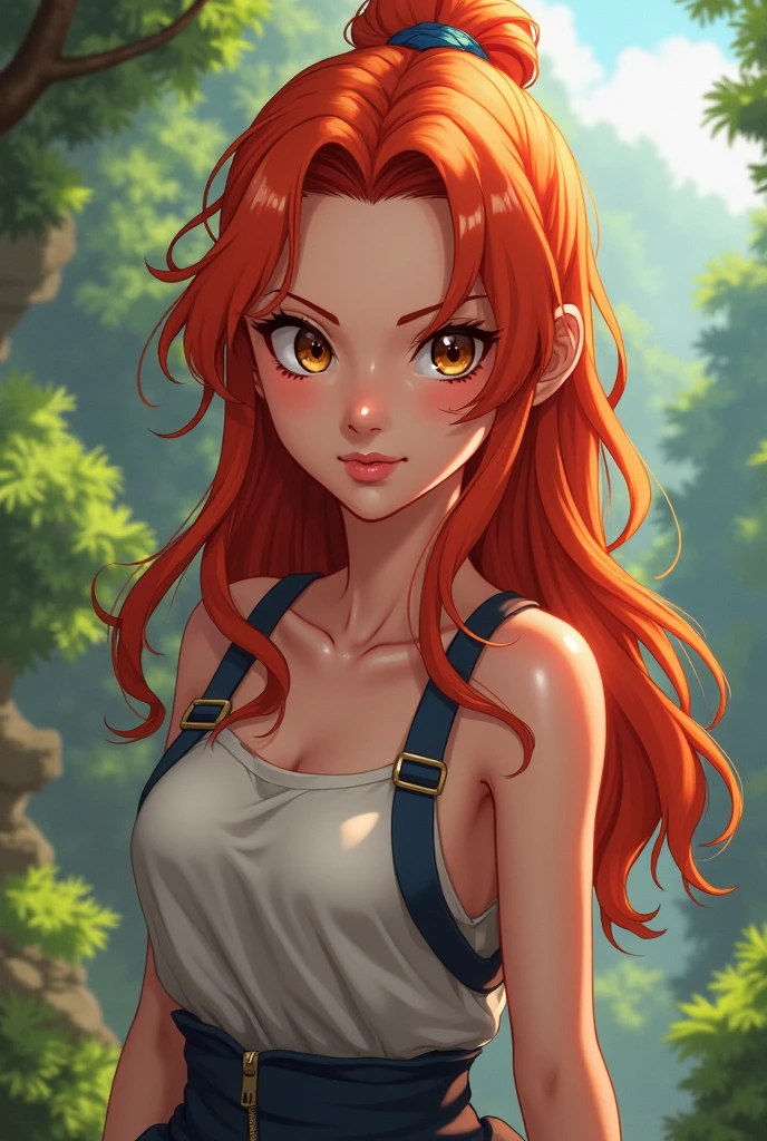 (score_9, score_8_up, score_7_up, source_cartoon:1.6), (ai-generated:1.5), (intricate details:1.5), (masterpiece:1.5), (best quality:1.5), newest, (Capture Natural Skin Details:1.5), Perfect anatomy, (SkinDetail:1.5), (Realistic Skin Textures:1.5), (Cinematic Realism:1.5), (Maximize Detail Slider:1.9), ((Kamado Nezuko)) from ((Demon Slayer)) depicted in the style of Ukiyo-e woodblock prints, featuring a fierce expression with a traditional bamboo muzzle, standing in a moonlit bamboo forest. Detailed, traditional Japanese folklore aesthetic, cinematic lighting, high resolution, Golden Ratio Face, Super Beautiful Face, Detailed Eyes, Symmetrical Facial Features, Smooth Skin, Refined Face Details, Natural Skin Texture, Hasselblad X2D 100C+XCD 2,5/90V IOS 400 F/2.5, Film Style.