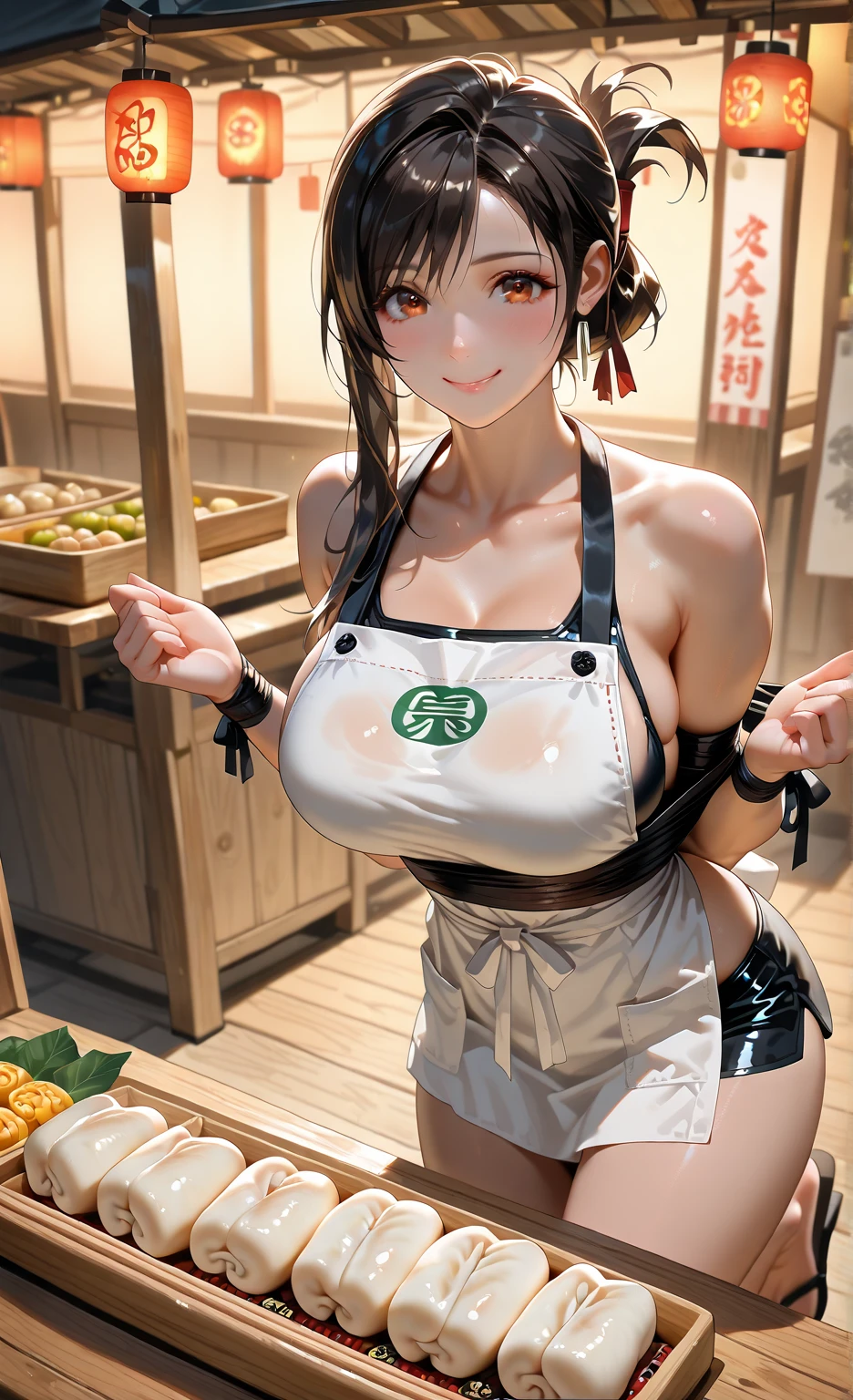 ((ultra-quality)), (A woman waiting at a traffic light in heavy rain), (white low rise micro pantie:1.2), (No slings:1.5), (hands are down:1.5), (arms are down:1.5), (in 8K), (arms behind back:1.5), (Angle from side:1.6), (side breast), (side back view:1.5), (profile), ultra high-res, Hyper Detailed, High contrast, Ultrafine Strike, creative refinement, absurdres, Realistic, extremely detailed CG unified 8k wallpaper, Highly detailed, High-definition raw color photos, professional photography, Realistic portrait, Cinematic Light, Beautiful detailed, 20 years old woman, (realistic skin:1.3), (shiny skin), (Best Quality:1.4), Super Detail, High quality, master piece, lifelike, Perfect face, Silly, (side hip), (closed mouth:1.3), (Sharp Focus), (upper body), (close up), Delicate Beautiful Hair and Eye and Face, Delicate eye, radiant eye, Lifelike, Hyper-detailing, (firm chest:1.6), (upturned chest:1.6), (large breast:1.6), (Beautiful breast:1.5), (breast is covered with shirt:1.1), (Sheer nipple), (smooth flanks), (arms behind back), Beautiful cute woman, camel-toe details, SFW, slim body, pale black eyes, brunette short bob hair, ponytail, on a deserted street